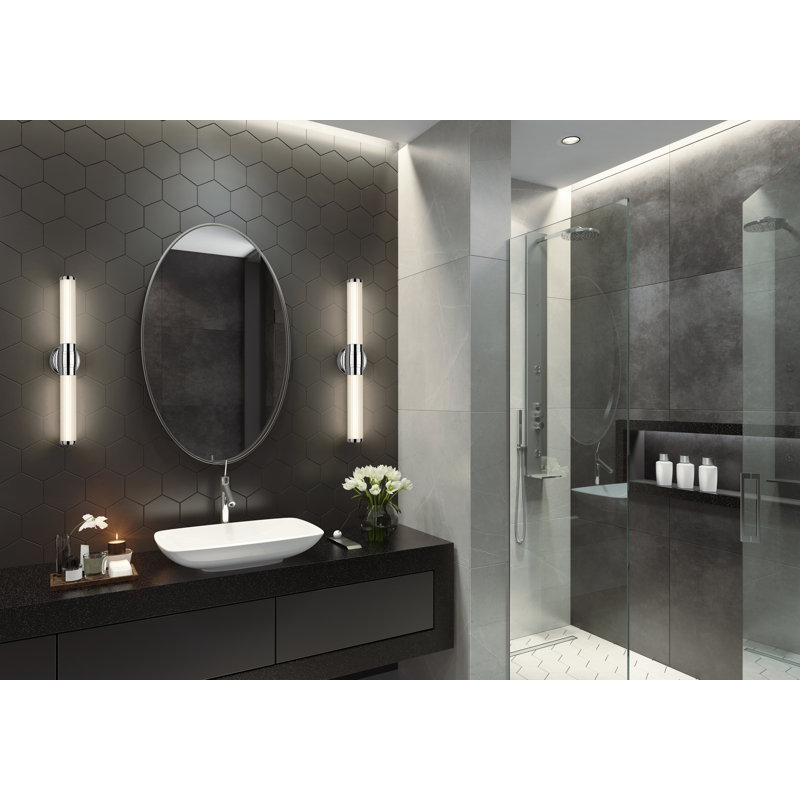 Dunminning 25.25 inch 1 Light Vanity, Chrome
