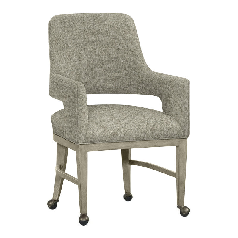 Josie Arm Chair, Almond Buff, Pewter (9953 65)