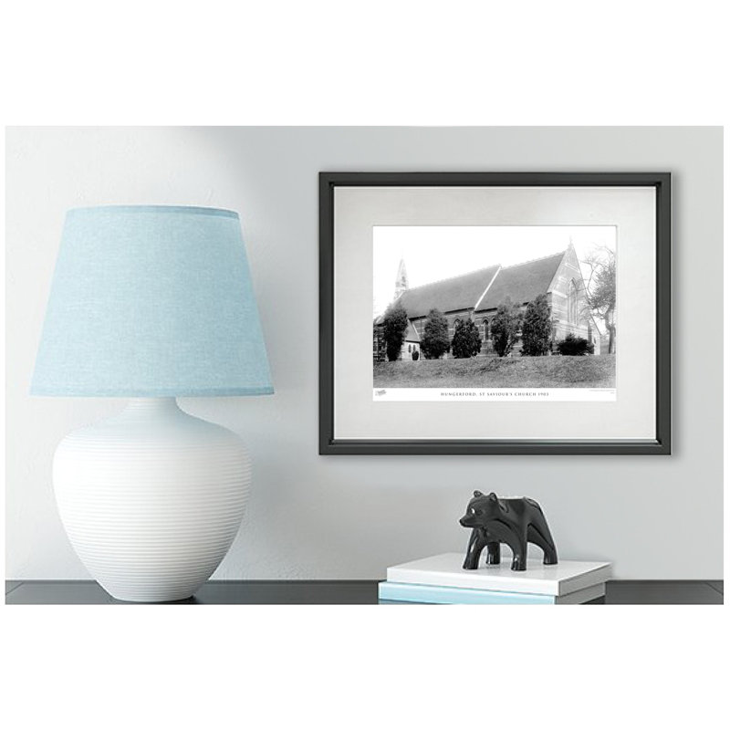 Hungerford, St Saviour - Single Picture Frame Print, 40cm H X 50cm W x 2cm D