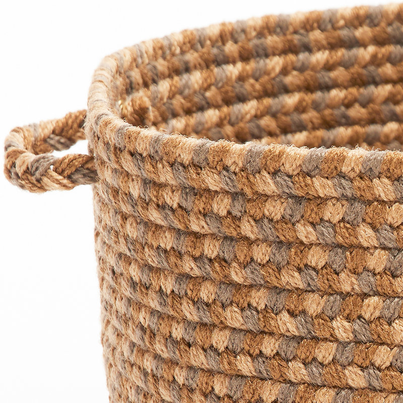 Panier en tissu Bar Harbor, H 8 po x l 10 po x P 10 po, 23 pintes, Orange