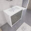 Ensemble de meuble-lavabo simple 35,5 "-1894741671