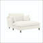 Canapé en chenille de 51,2 po avec coussins-2145702829