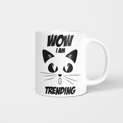 Tasse Cat Wow I'm Trends
