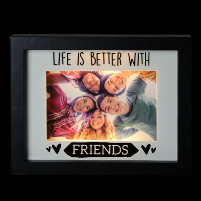 Black Matte Shadow Box Picture Frame