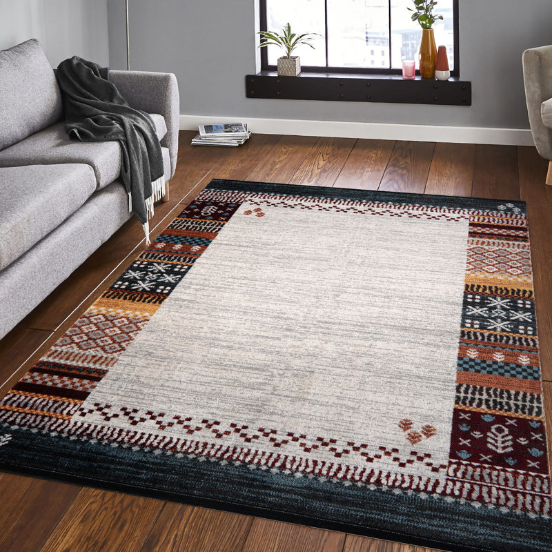 Luxurious Area Rug, 100% Polyester, 74.8 x 114.2 inches | 1200 g/m², 0.2 inches Pile Height | 224,000 Thread Points | Easy to Vacuum, Spot Clean Only | Perfect for Living Room, Bedroom, and Dining Areas