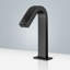 Robinet sans contact noir mat pour les installations commerciales de toilettes