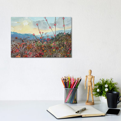Winter In Tuna Canyon by Luisa Millicent - Wrapped Canvas Gallery-Wrapped Canvas Giclée