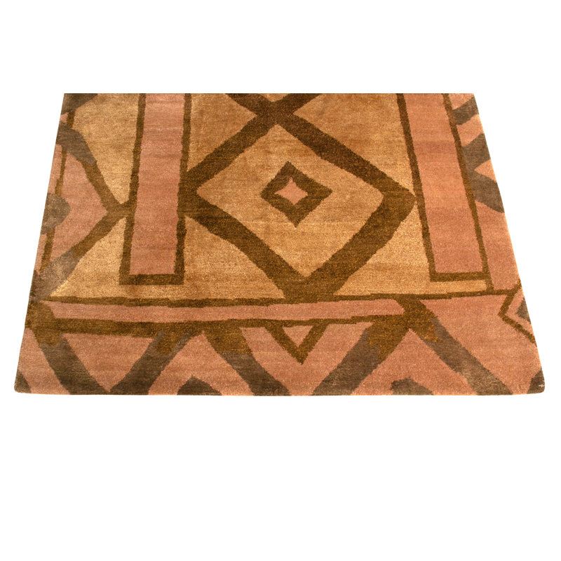 One-of-a-Kind 4' X 6' Hand Knotted Area Rug