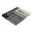 10 Piece Plastic Storage Trays Organizer Grey