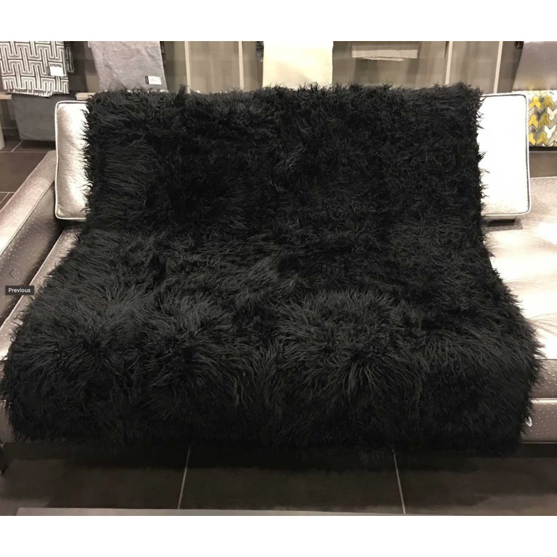 Throw Blanket, Black