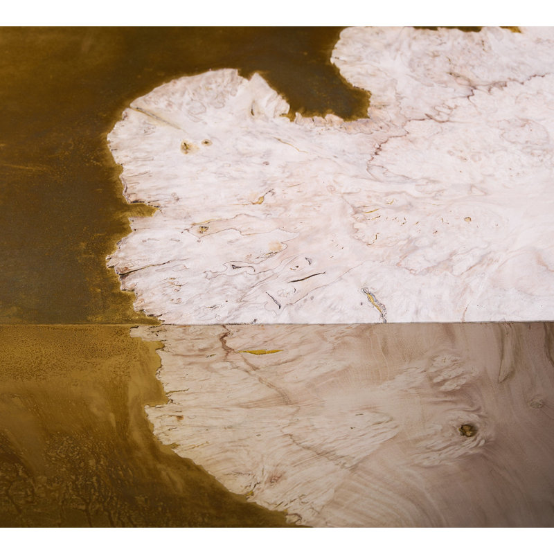 Aurum Coffee Table, Bleached Milpa