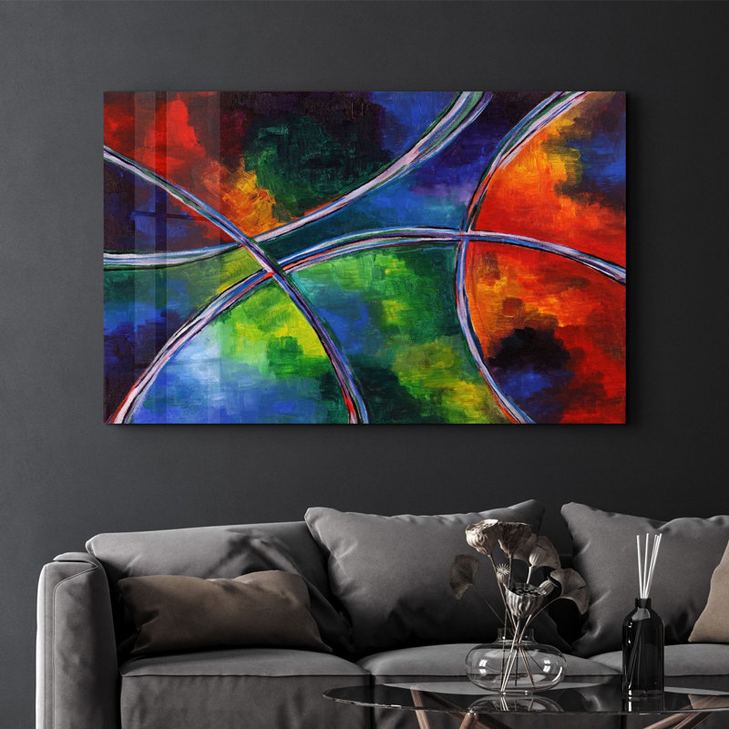 Decorative Tempered Glass Painting