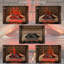 Foyer électrique encastrable avec ensemble de garniture amovible, source de chaleur 1500W, foyer sans fumée, effets de flamme et luminosité réglables, 5000 / H, 400 pieds carrés Pi. Zone de chauffage, 3 options d'installation, / Ul