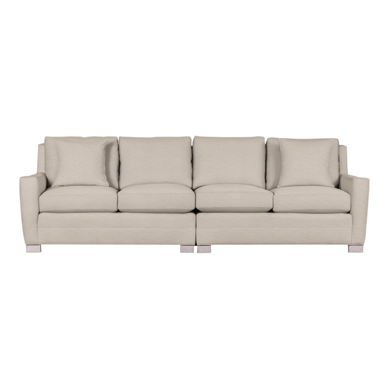 Canapé modulaire 2 pièces American Bungalow, Nadia vapeur, Navajo