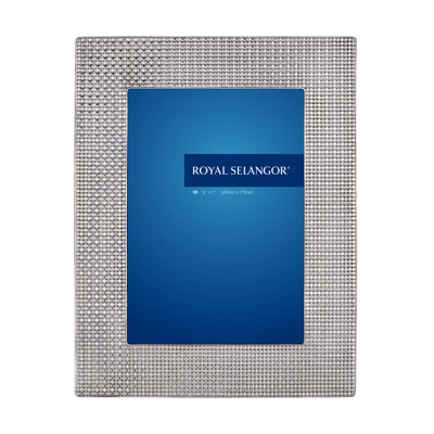 Mirage Silver Single Picture Frame