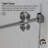 Radiance 48 In. W X 34 In. D X 76 In. H Sliding Frameless Corner Shower Enclosure With Clear Glass-112209008