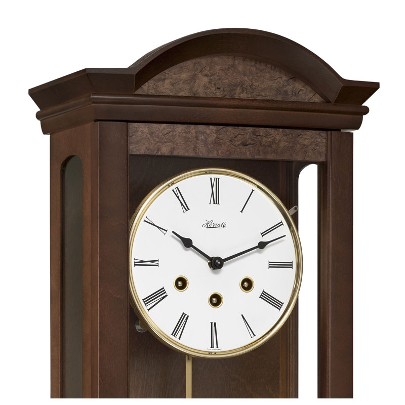 Diamanta Solid + Manufactured Wood Wall Clock, 80cm H x 40cm W x 21cm D