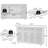 Faedo 55.1'' W 3 - Drawer Dresser
