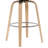 Maxime Modern Swivel Bar or Counter Stool with Upholstered Seat and Curved Wood Back-1052174409-1049930770-1052174422