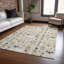 Tapis beige casse-noisette intérieur / extérieur lavable à la machine Xhevrie-371653347