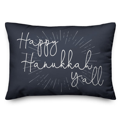  Coussin Happy Hanukkah Y'all