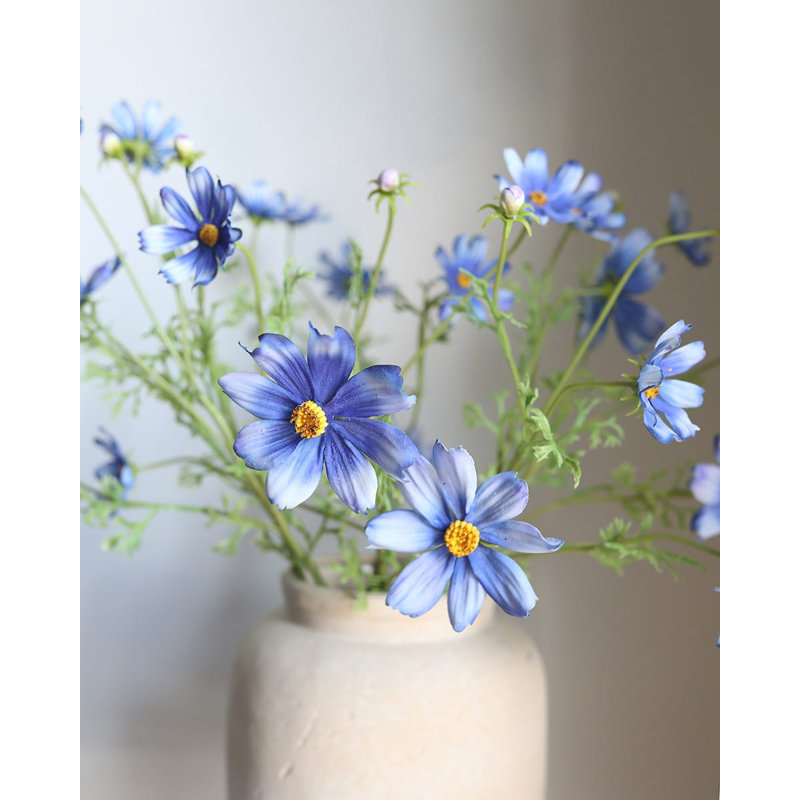 Real Touch White Cosmos 29”, Blue