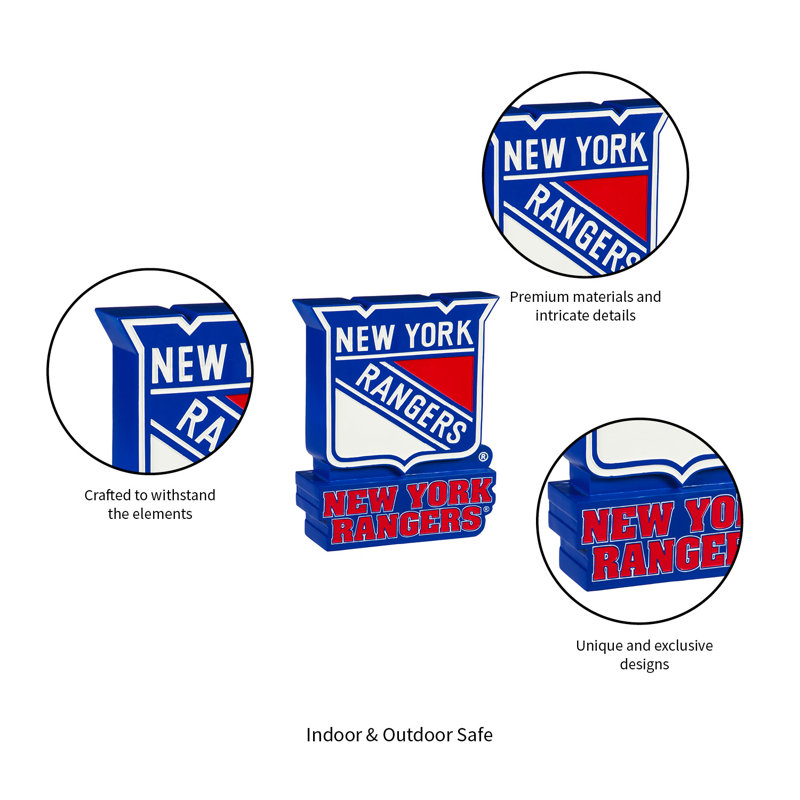 Statue mascotte nhl new york rangers