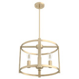 Astwood 4 - Light Dimmable Lantern Drum Chandelier