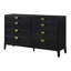 Podvin Black 4-Piece Bedroom Set-99439350