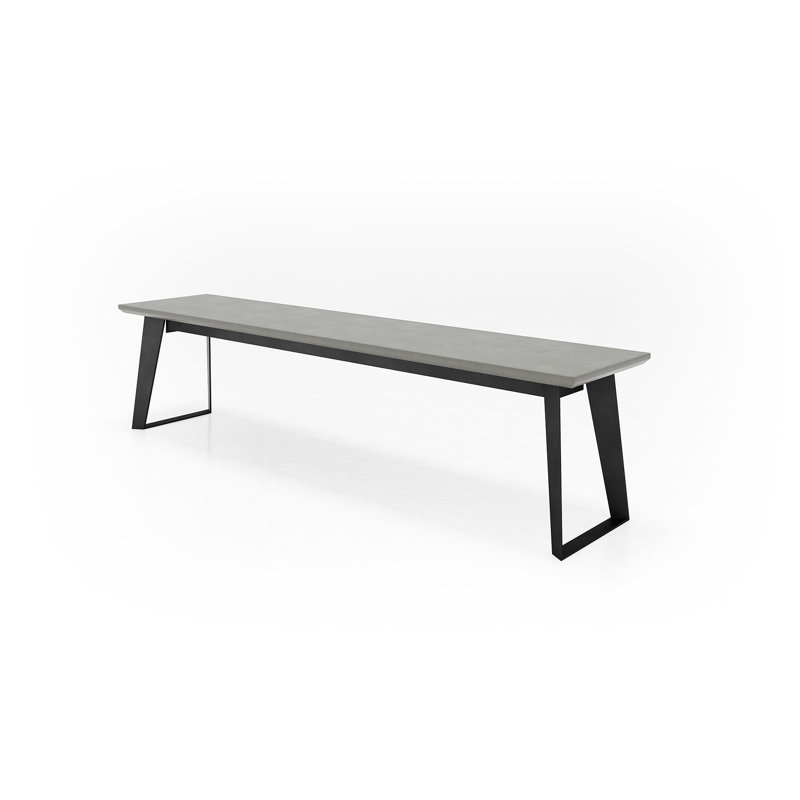 Amsterdam Dining Bench, Gray