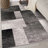 Damarus Geometric Gray/Ivory/Black Area Rug-521682290