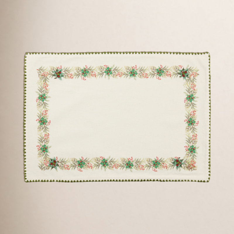 Napperon Holly (ensemble de 4)