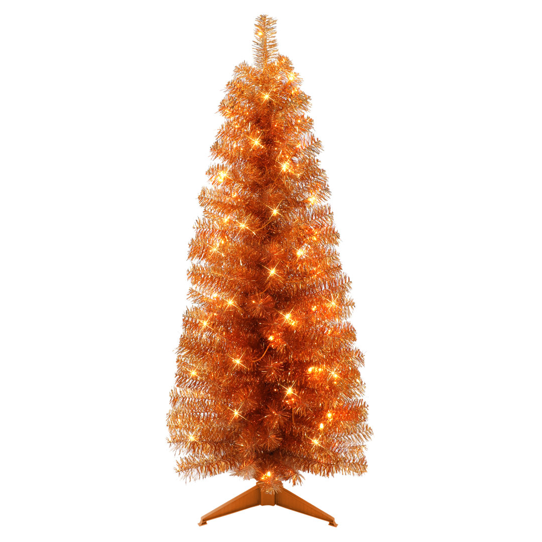4.5' Lighted Fir Christmas Tree The Holiday Aisle®