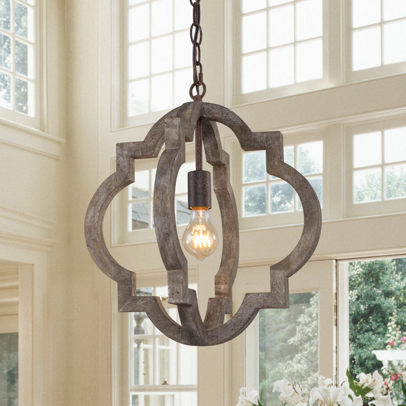 Fuqua 1 - Light Pendant, Dark Brown