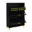 Shoe Cabinet With 2 Flip Drawers, 2 Slide Drawers And 1 Shelf, Modern Free Standing Shoe Rack For Heels,Sneakers, Slippers,Shoe Storage Cabinet For Entryway, Hallway, Living Room-1615701635