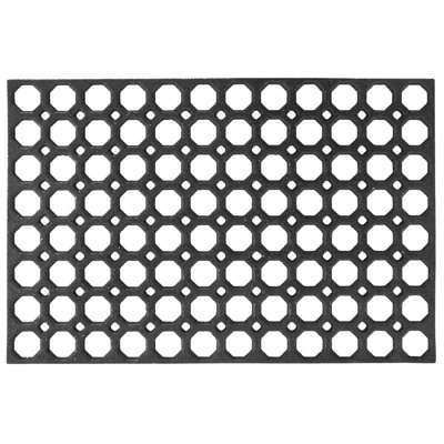 Ranite Non-Slip Geometric Doormat