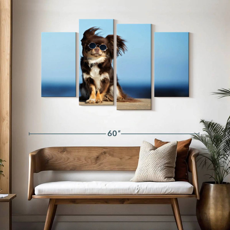 Brampt Cool Chihuahua, 32" H x 52" W