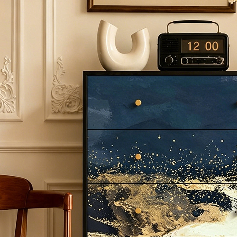 Armoire de rangement en bois massif