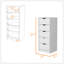 Commode 5 tiroirs, commode haute-283474505