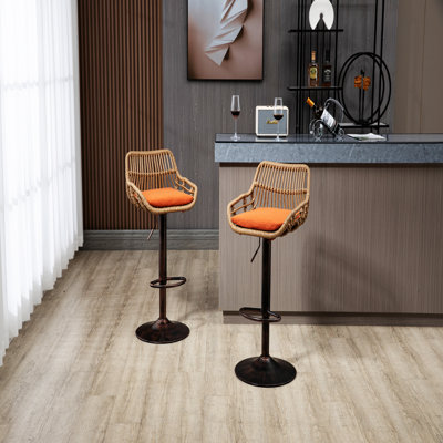 Tabouret pivotant à hauteur réglable Danyu