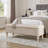 Sage Multi-Functional Storage Ottoman Bench with Linen Seat & Hidden Internal Storage