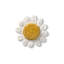 Floor Cushion White Daisy