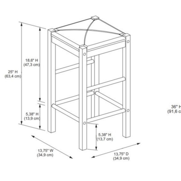 Winston Porter Loria 3 - Piece Dining Set & Reviews | Wayfair