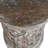 Classic Distressed Solid Wood Handmade Drum Coffee Table