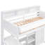 Lit mezzanine simple, bois robuste et espace de rangement robuste et robuste-143812209