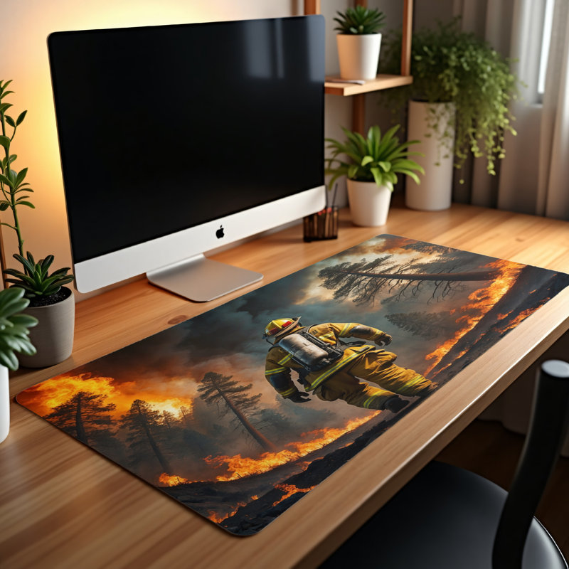 Polyester Desk Pad, 31.5x15.5