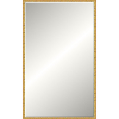 Miroir biseauté avec cadre M1098 22L x H 34