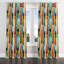 Ayofemi - Rideau occultant avec œillets Mid-Century - 1 panneau-421147608-420668984