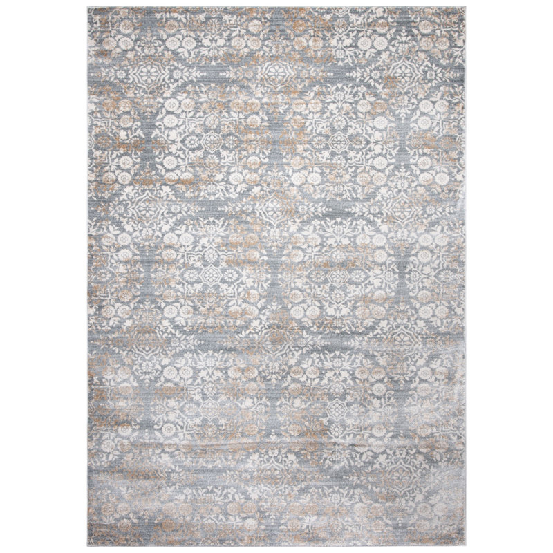 Tapis géométrique Isabella Performance, Rectangle 9 pi x 12 pi
