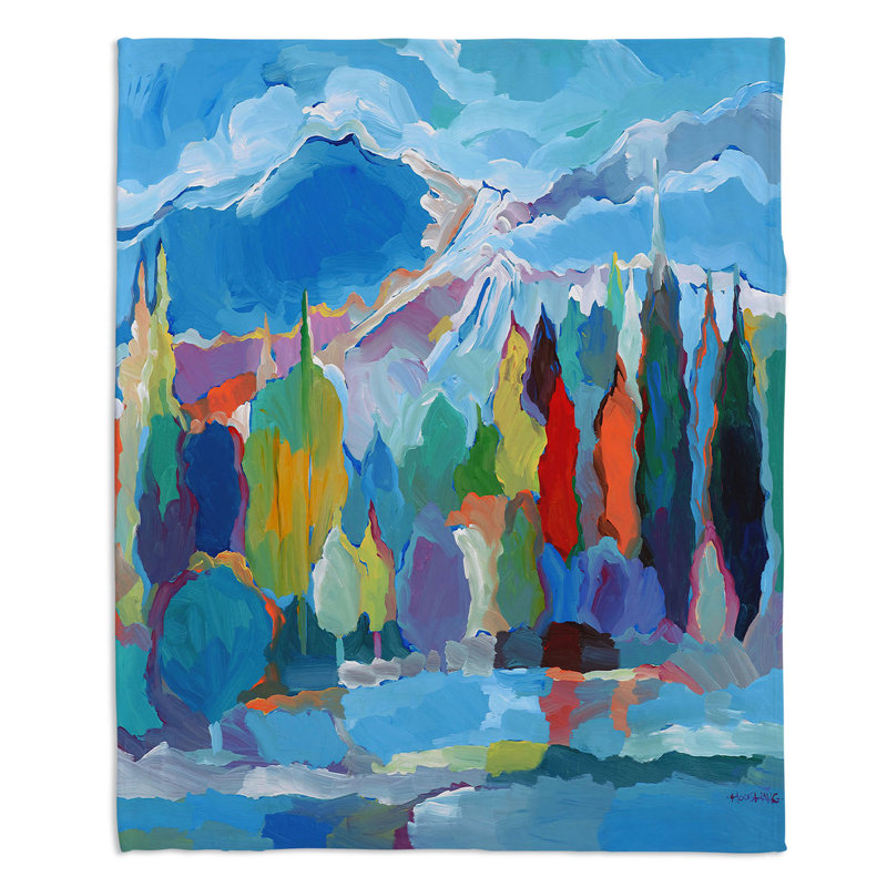 Couverture sherpa de collection colorado, l 51 po x L 60 po